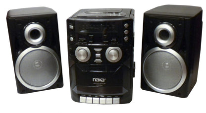 Naxa Portable CD Player with AM FM Stereo Radio Cassette Player and Recorder