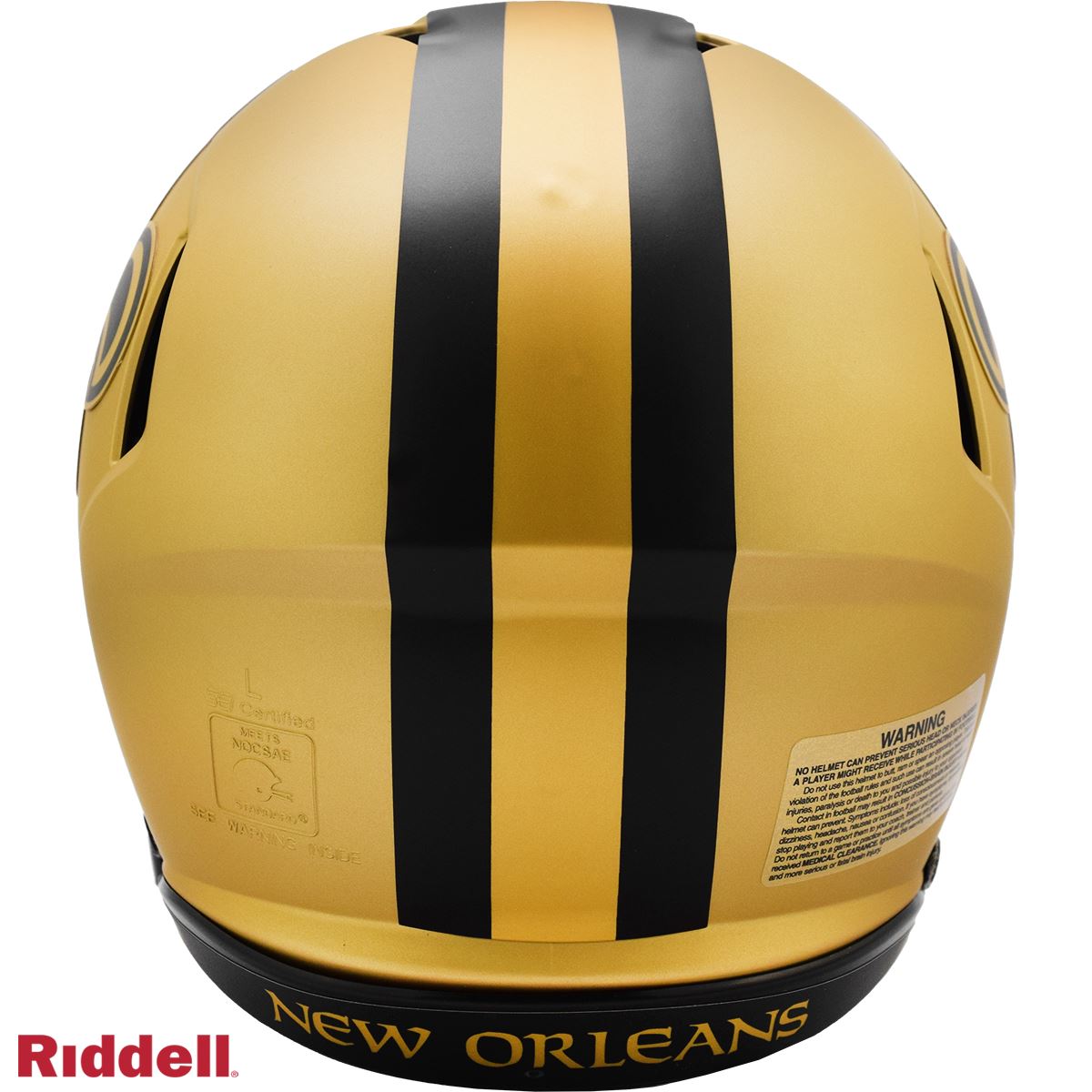 New Orleans Saints RAVE Full Size Authentic Football Helmet