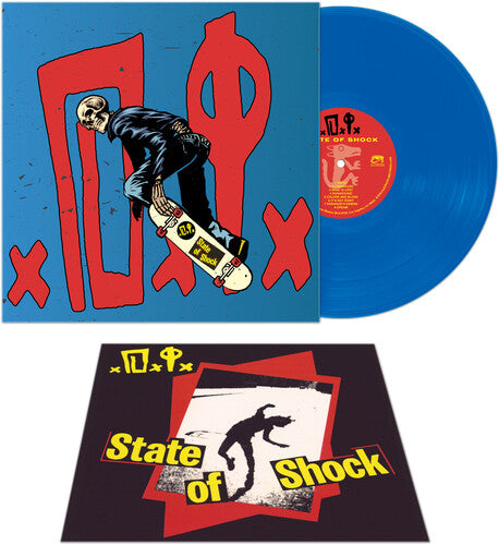 State Of Shock (Colored Vinyl, Blue, Bonus Tracks, Reissue) Vinyl Record