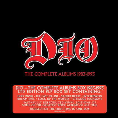 Complete Albums 1983-1993 (Limited Edition, Boxset) [Import] (9 Lp's) Vinyl Record