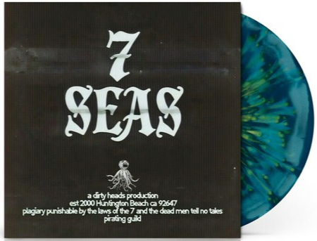 Dirty Heads - 7 Seas [Explicit Content] (Limited Edition, Indie Exclusive, 140 Gram Algae Splatter Colored Vinyl) [Vinyl] Vinyl Record