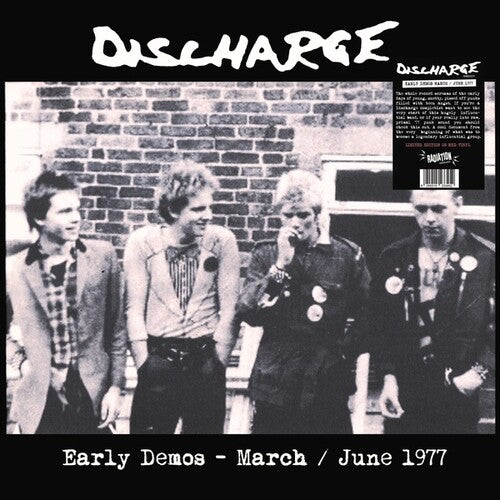 Discharge - Early Demos: March / June 1977 (Limited Edition, Red Vinyl) Vinyl Record