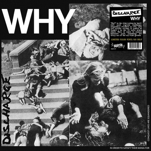 Discharge - Why (Colored Vinyl, Red) Vinyl Record