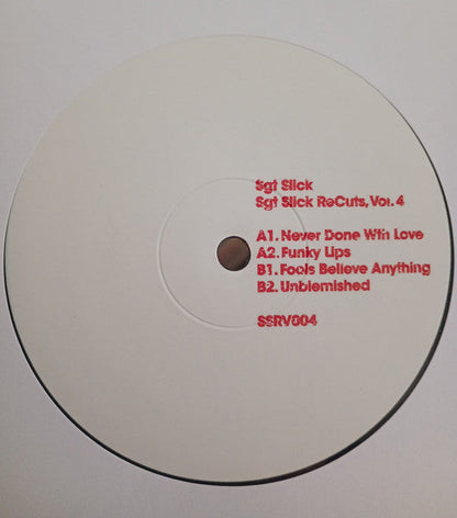 Sgt Slick ReCuts Vol. 4   Generic Vinyl Record