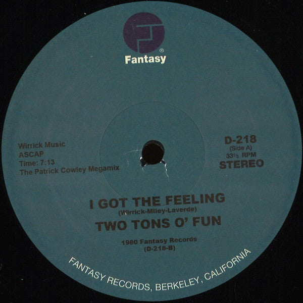 I Got The Feeling / Space Bass  Vinyl Record