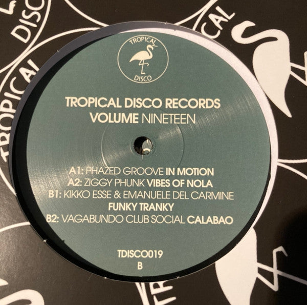 Tropical Disco Records Volume Nineteen  Vinyl Record