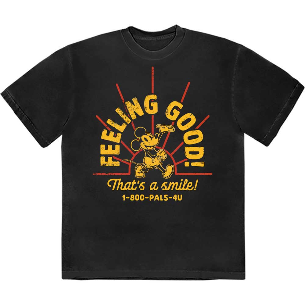 Disney Mickey Mouse Feeling Good [T-Shirt] Officially Licensed