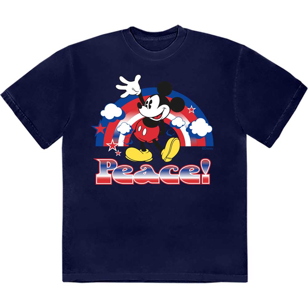 Disney Mickey Mouse Peace [T-Shirt] Officially Licensed