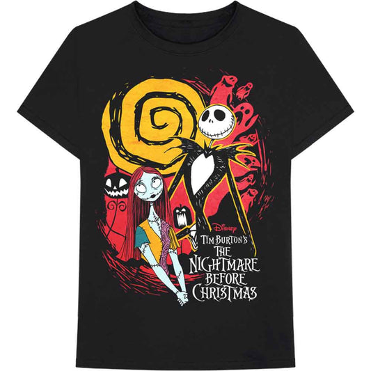 Disney The Nightmare Before Christmas Ghosts [T-Shirt] Officially Licensed