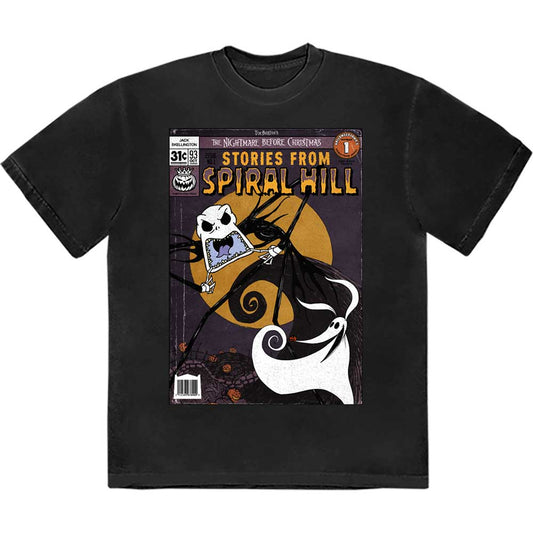 Disney The Nightmare Before Christmas Spiral Hill Jack [T-Shirt] Officially Licensed