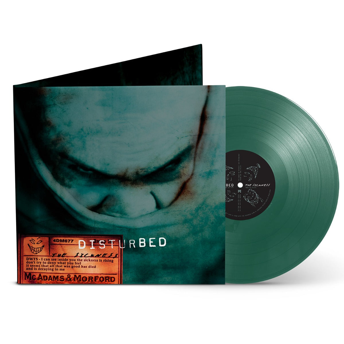 The Sickness [Explicit Content] (25th Anniversary Edition, Green Vinyl) [Vinyl] Vinyl Record