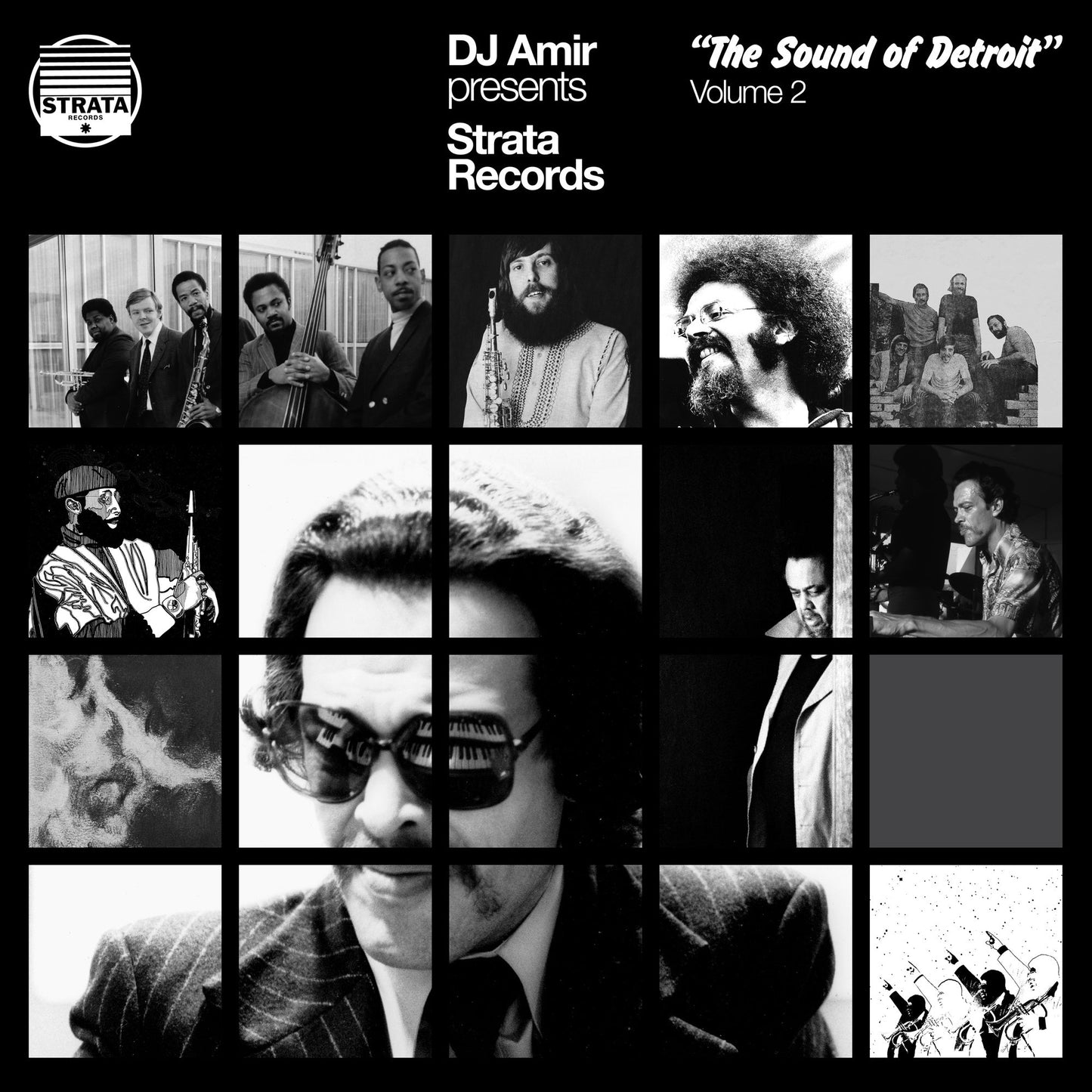 Dj Amir Presents Strata Records - The Sound Of Detroit Vol. 2 [3LP] Vinyl Record