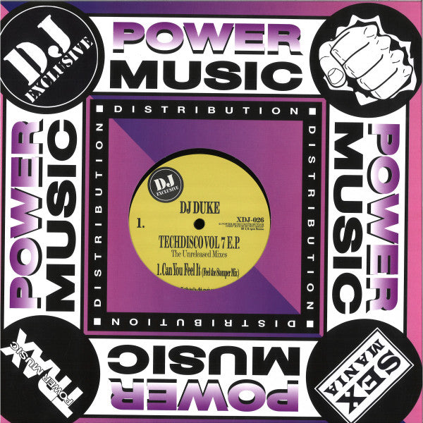 Techdisco Vol. 7 EP (Unreleased Mixes) Vinyl Record