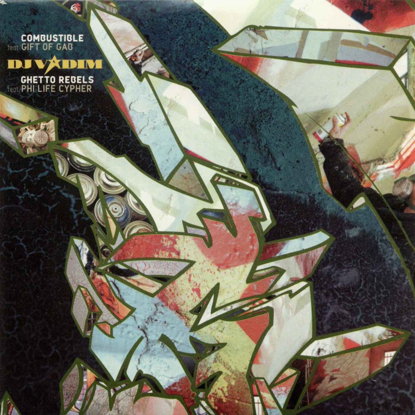 DJ Vadim - Combustible Ft. Gift Of Gab [Vinyl] Vinyl Record