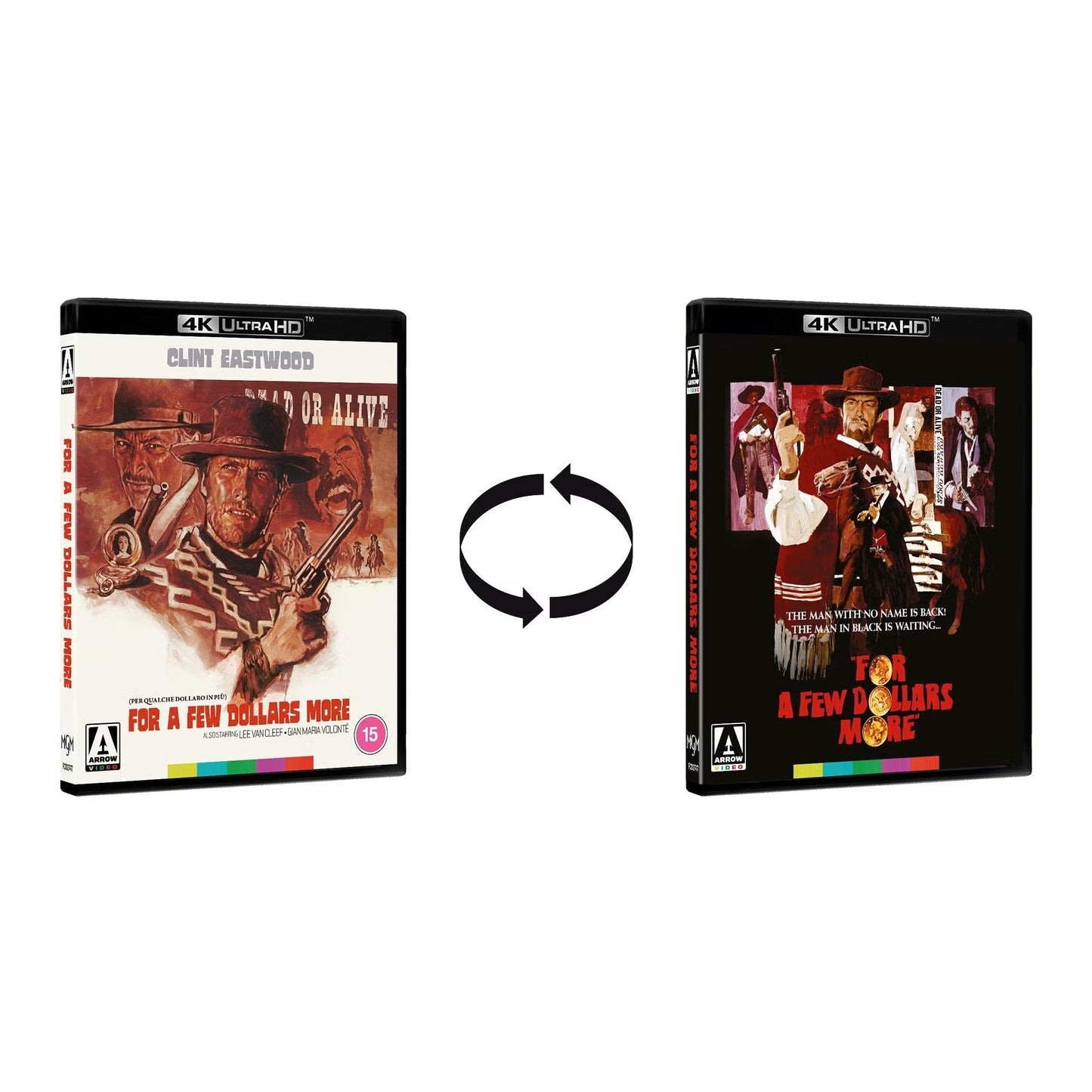 The Dollars Trilogy - Arrow Video Limited Edition (4K Ultra HD)