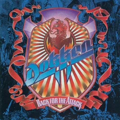 Dokken - Back For The Attack (Limited Edition, Magenta & Sky Blue Colored Vinyl) (2 Lp) [Vinyl] Vinyl Record