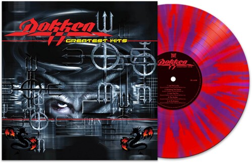 Dokken - Greatest Hits Colored Vinyl Red Purple Limited Edition Splatter Vinyl Record