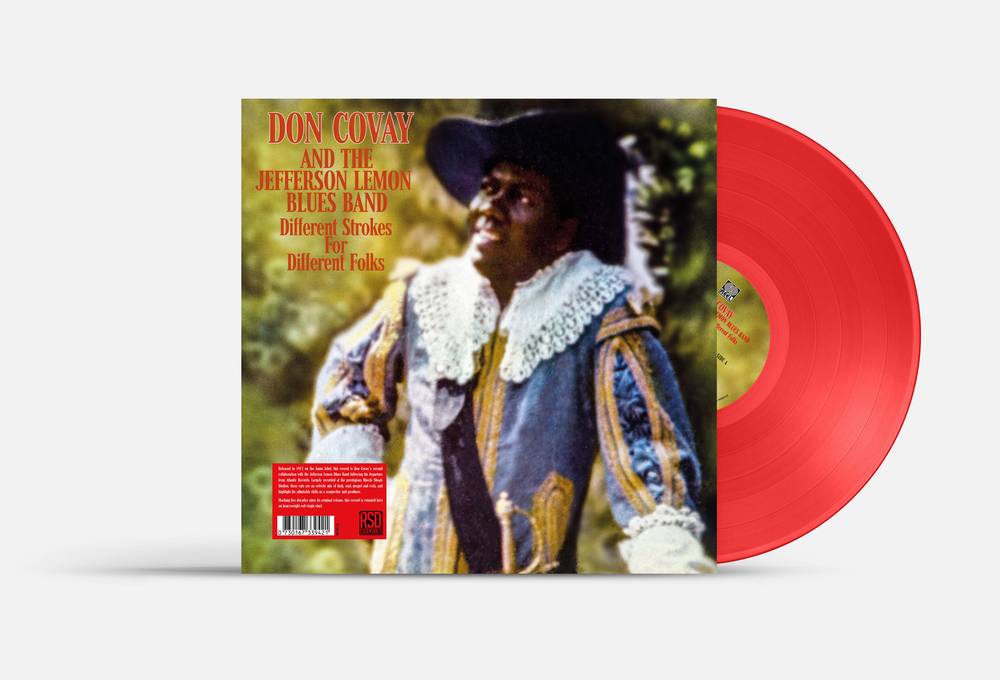 Don Covay & The Jefferson Lemon Blues Band - Different Strokes For Different Folks (Limited Edition, Red Vinyl) Vinyl Record
