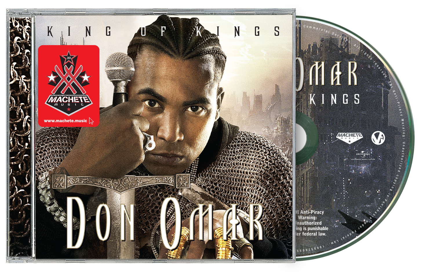Don Omar - King Of Kings (Machete 20Th Anniversary) [CD] Music CD
