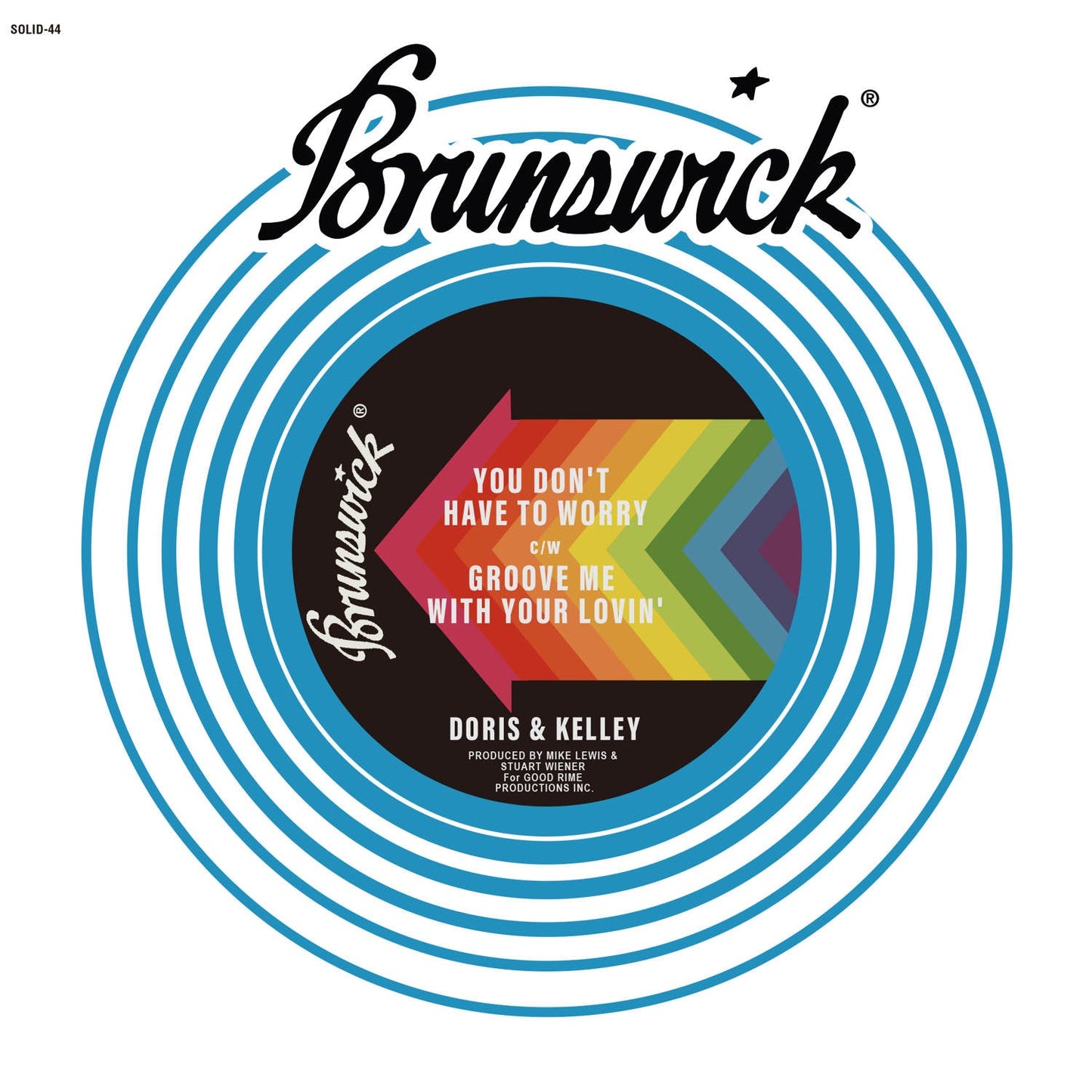 You Don'T Have To Worry / Groove Me With Your Lovin' Vinyl Record