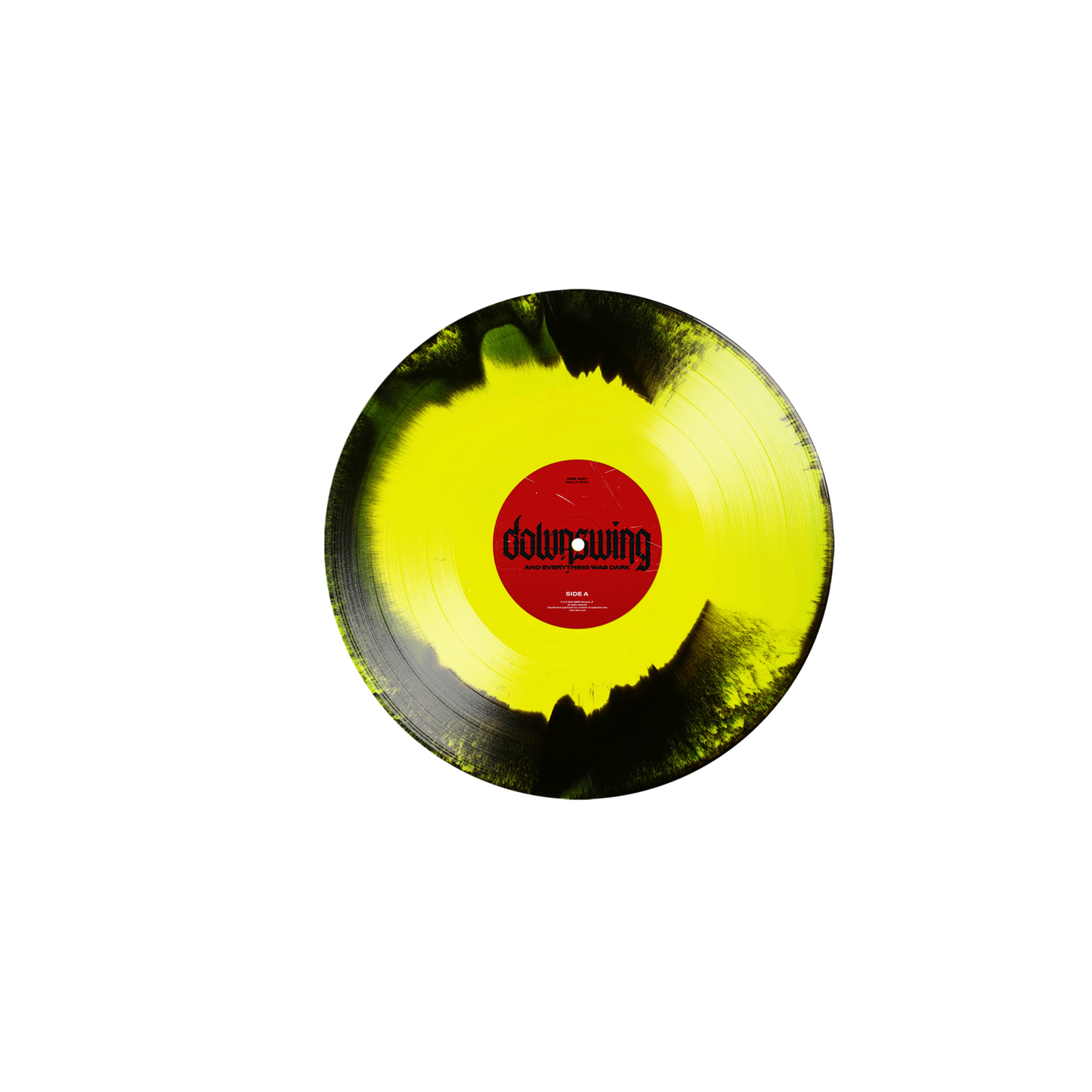 Downswing - And Everything Was Dark (Yellow Blend) Vinyl Record