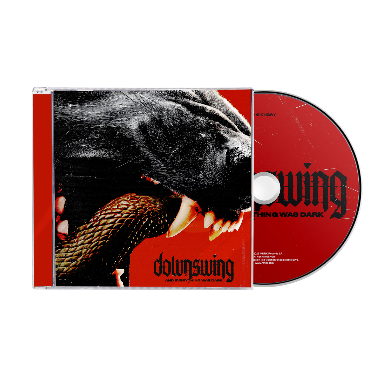 Downswing - And Everything Was Dark Music CD