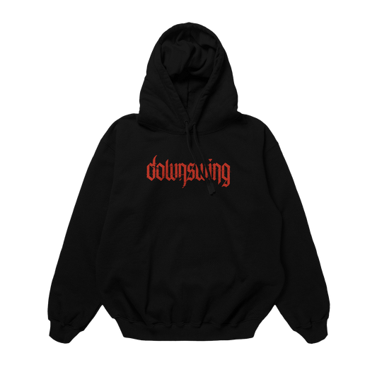 Downswing - Everything Was Dark Mens Hoodie Black Officially Licensed