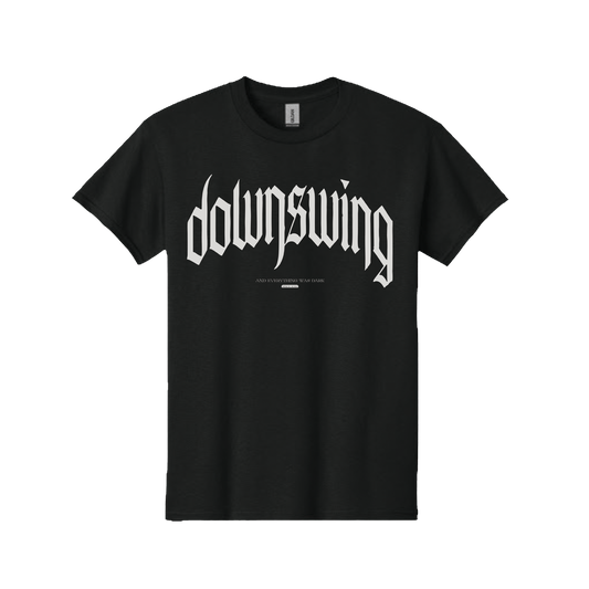 Downswing - Everything Was Dark Mens T Shirt Black Officially Licensed
