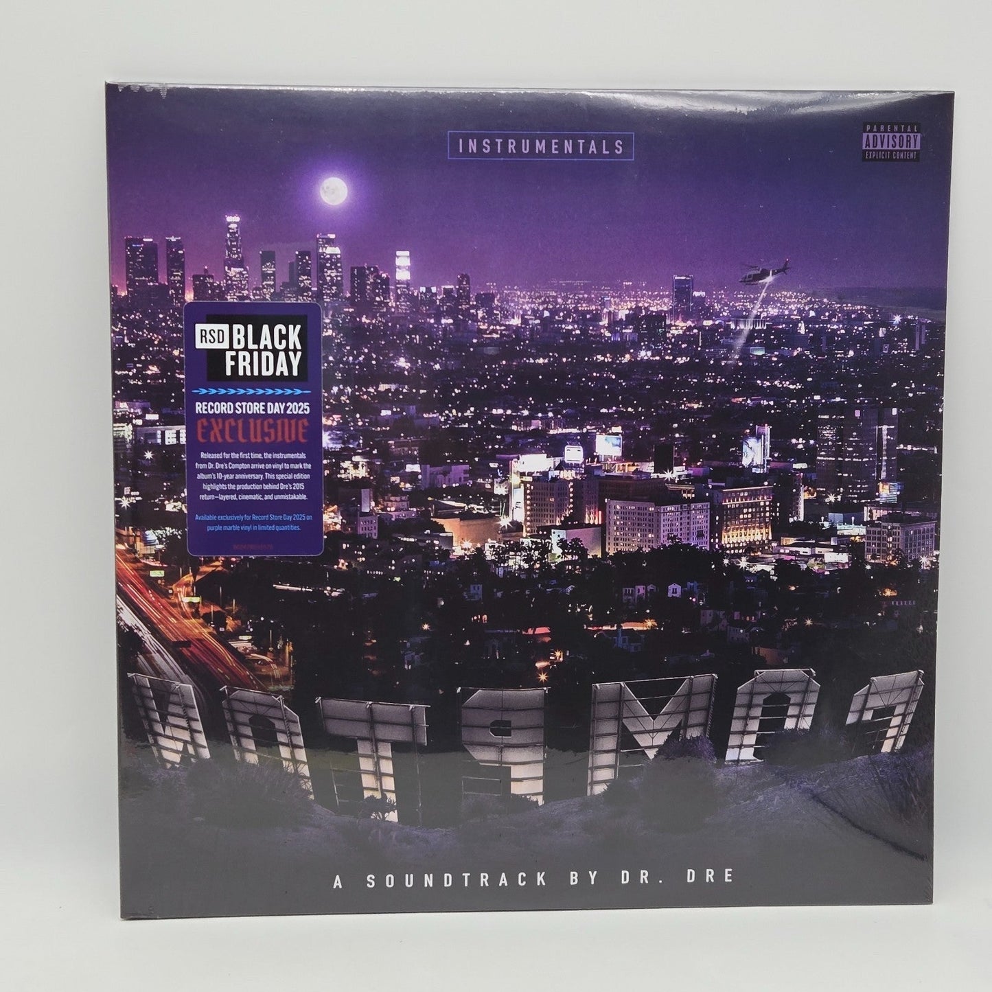 Compton (A Soundtrack By Dr. Dre) (Instrumental Edition) [2 Lp] [RSD 11.28.25] Vinyl Record