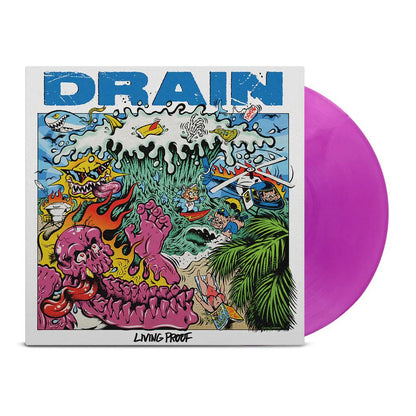 Drain - Living Proof [Explicit Content] (Indie Exclusive, Colored Vinyl, Purple, Gatefold LP Jacket) Vinyl Record