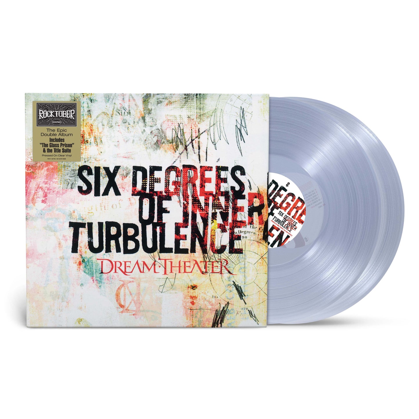 Six Degrees of Inner Turbulence [RKTBR25] (2xCLEAR VINYL) Vinyl Record