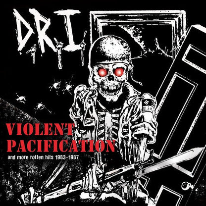 Violent Pacification & More Rotten Hits 1983-1987 (Colored Vinyl, Red, Splatter) Vinyl Record