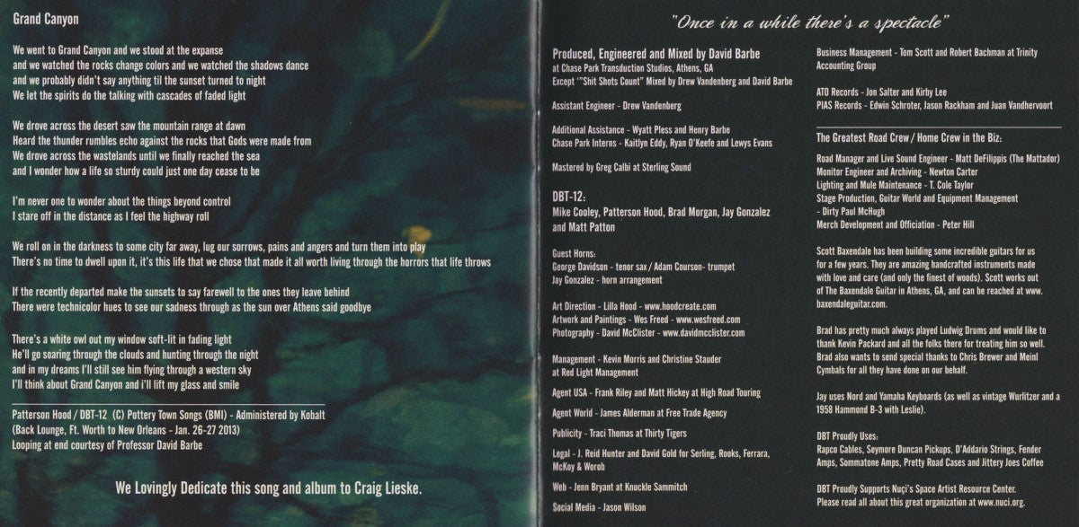 Drive-By Truckers – English Oceans Music CD