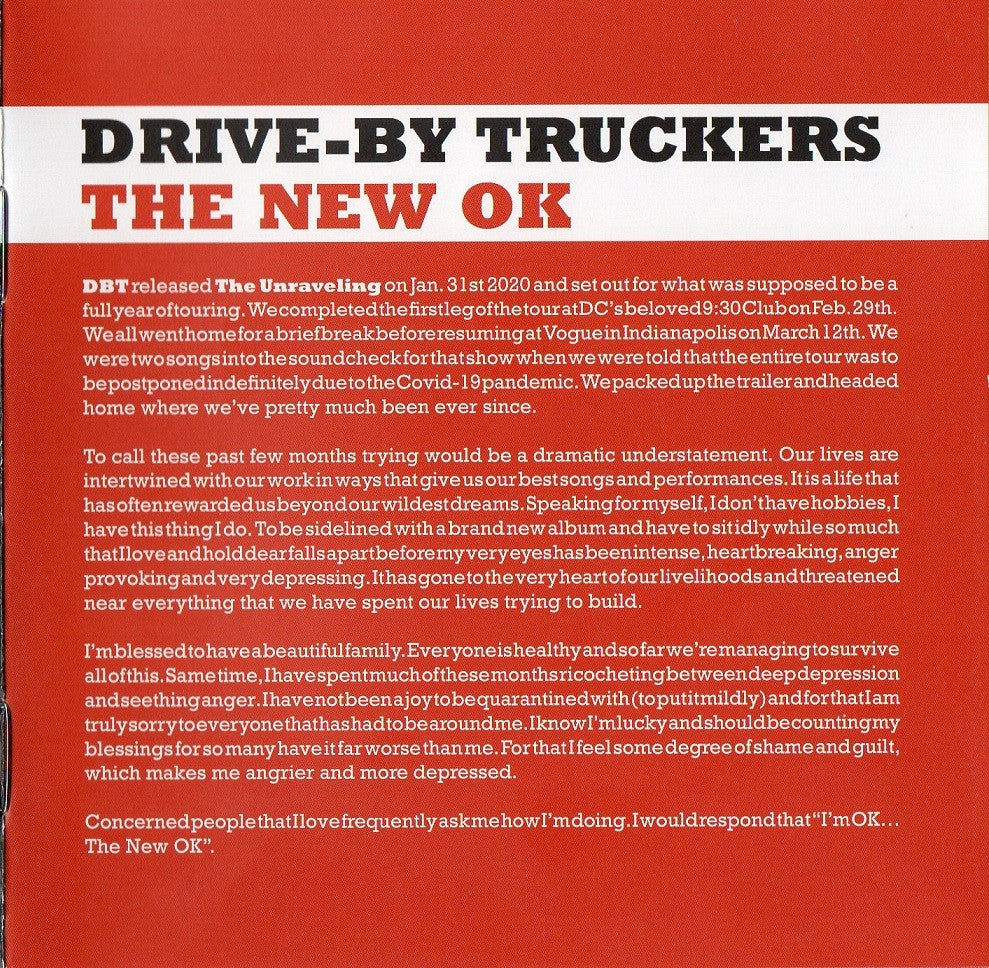 Drive-By Truckers – The New Ok Music CD