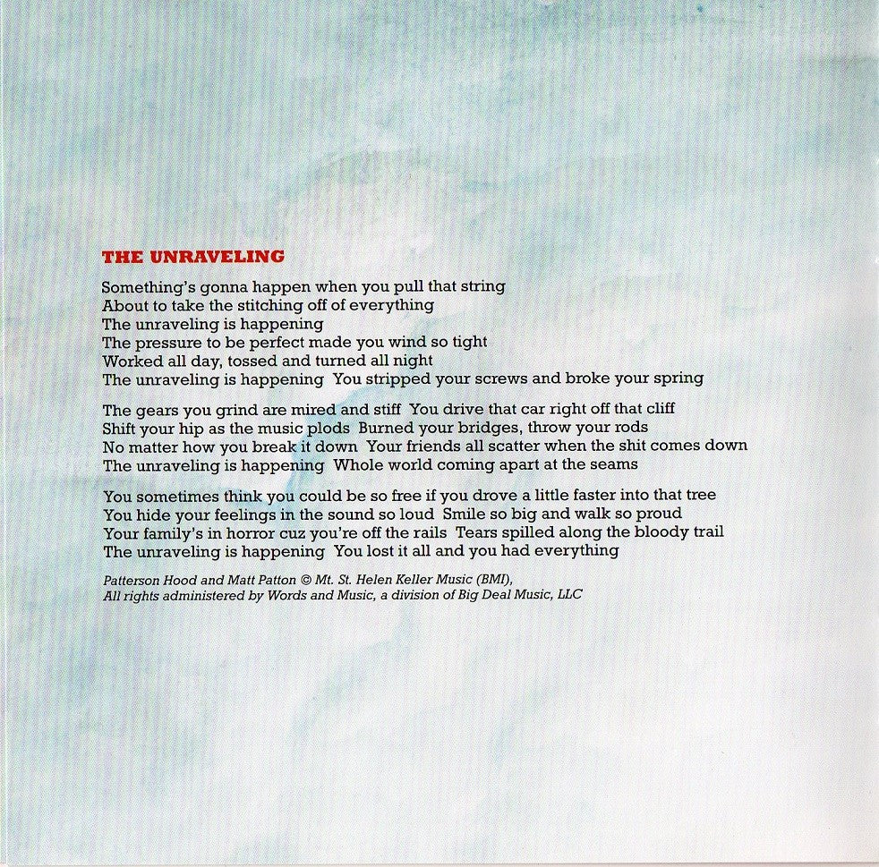 Drive-By Truckers – The New Ok Music CD