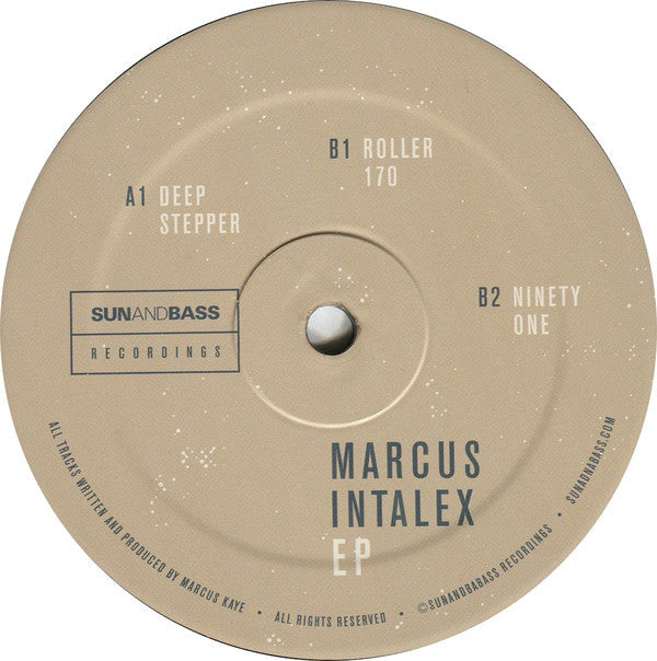 Marcus Intalex EP Vinyl Record
