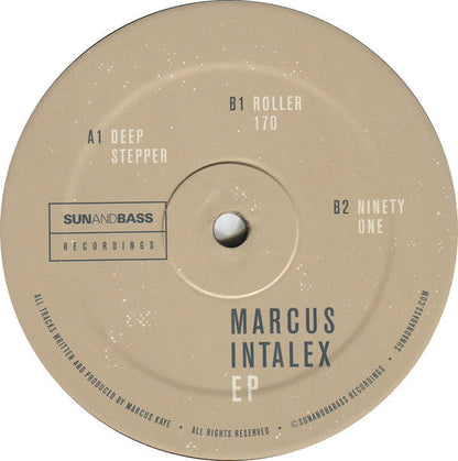 Marcus Intalex EP Vinyl Record