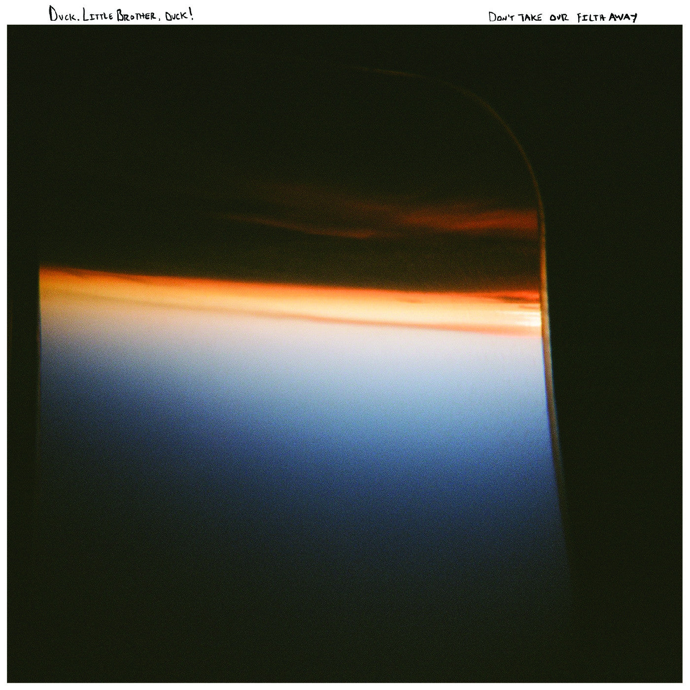 PRE-ORDER Duck! Duck. Little Brother - Don'T Take Our Filth Away [Navy And Amber A Side/B Side Vinyl] [Vinyl] Vinyl Record