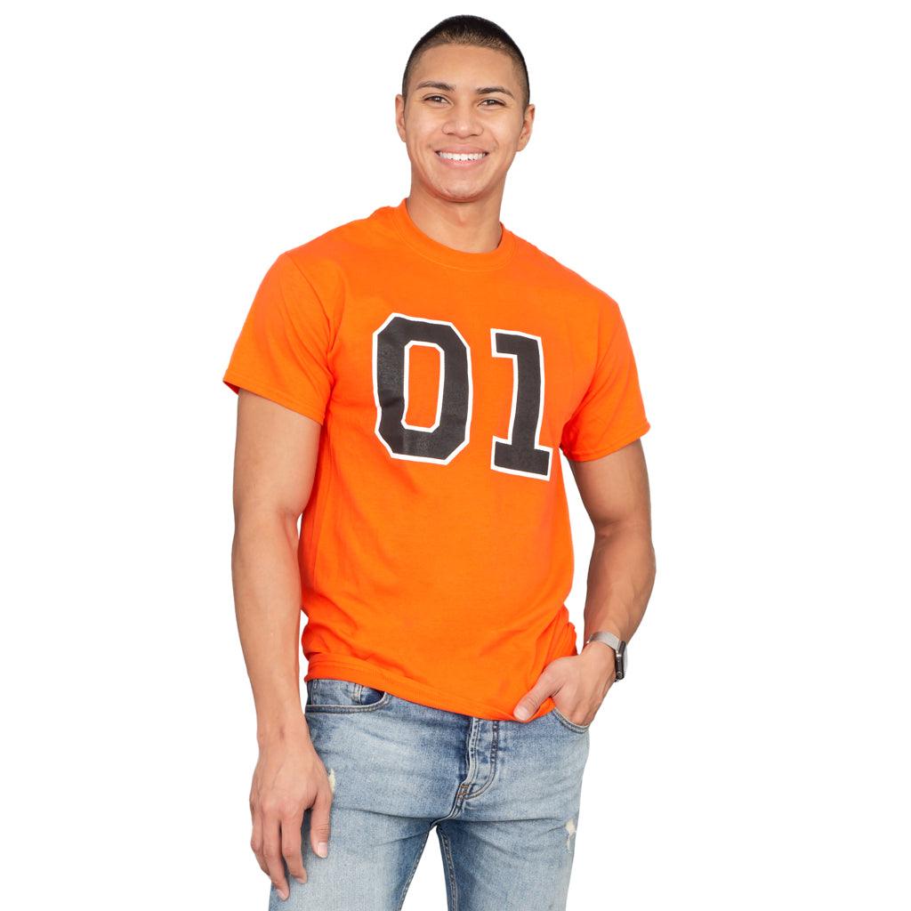 Dukes of Hazzard 01 T Shirt Orange