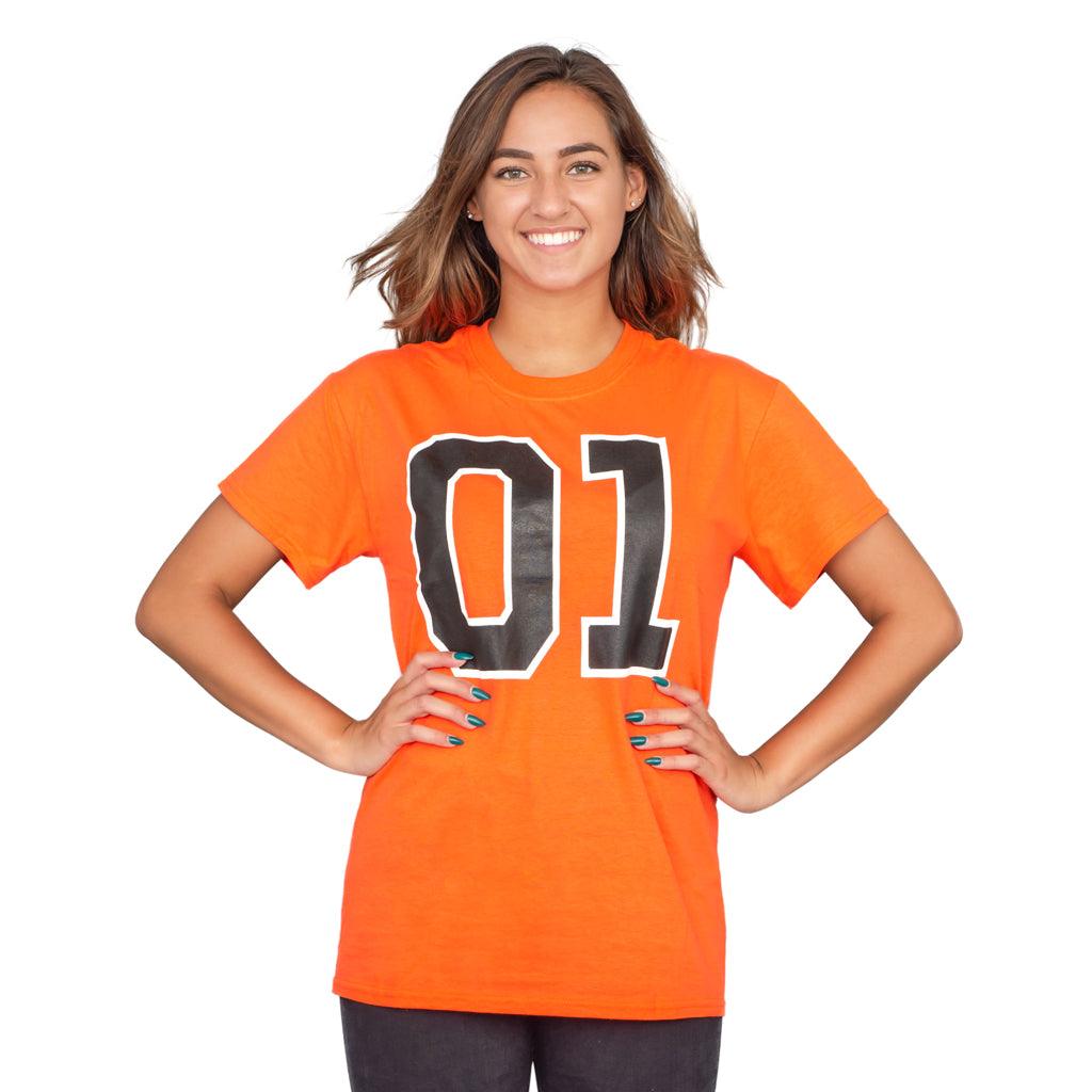 Dukes of Hazzard 01 T Shirt Orange