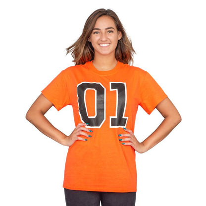 Dukes of Hazzard 01 T Shirt Orange