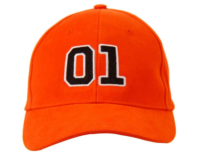 Dukes of Hazzard Fitted Flexfit Hat Orange