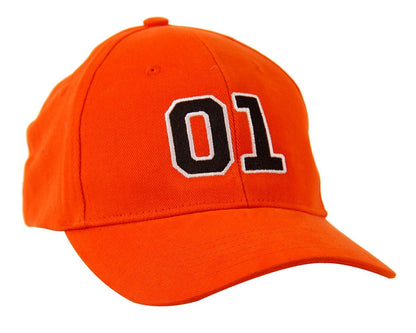 Dukes of Hazzard Fitted Flexfit Hat Orange