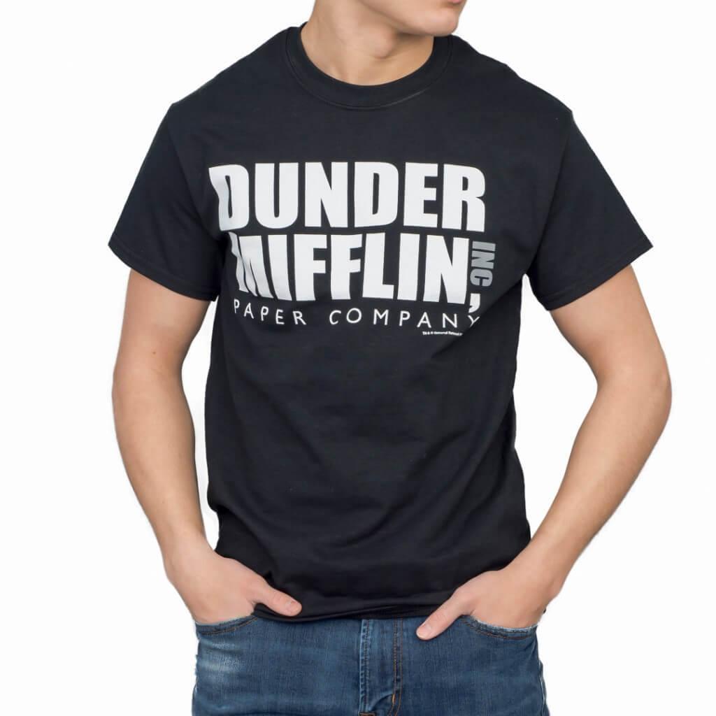 Dunder Mifflin INC Paper Company Logo T-shirt