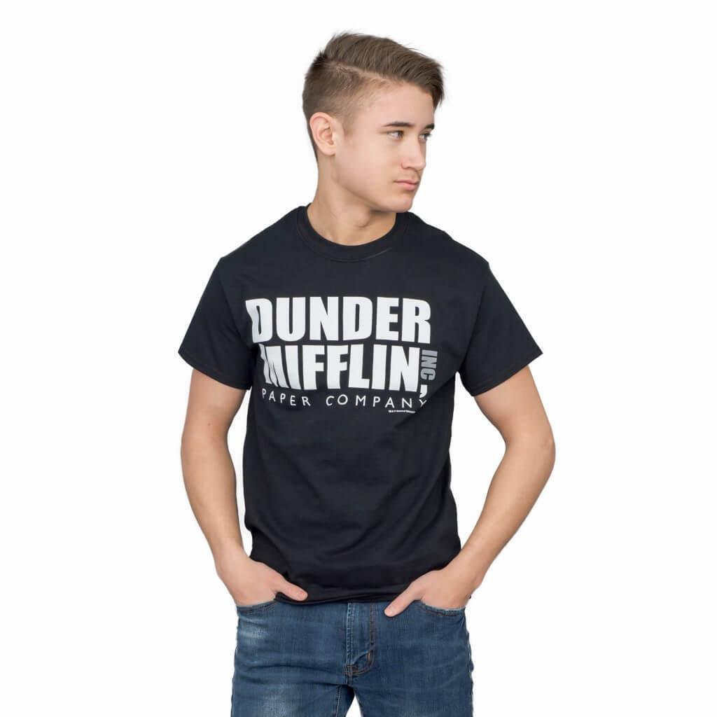 Dunder Mifflin INC Paper Company Logo T-shirt