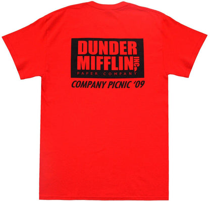 Dunder Mifflin Scranton Branch Picnic T-shirt