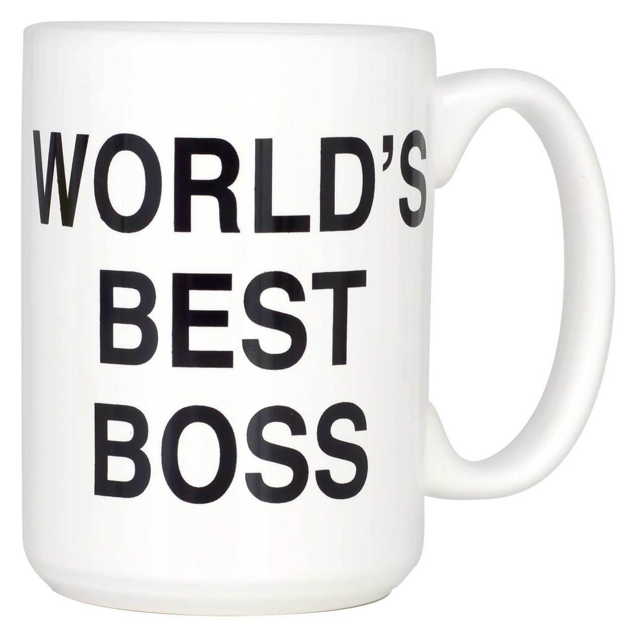 Dunder Mifflin World's Best Boss Coffee Mug