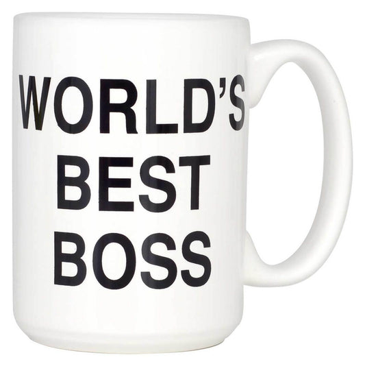 Dunder Mifflin World's Best Boss Coffee Mug