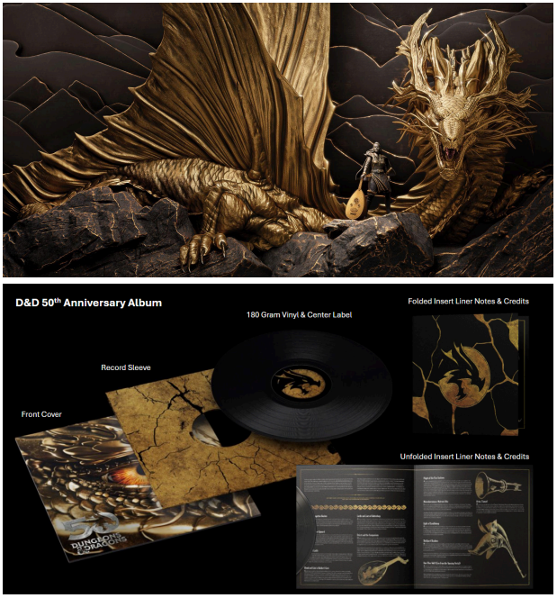 Dungeons & Dragons - Bardic Inspiration: A Musical Journey Through The Forgotten Realms  Vinyl Record