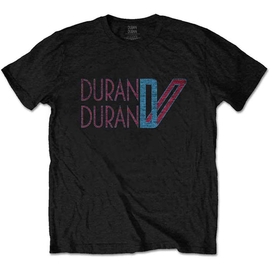 Duran Duran Double D Logo Mens T Shirt Officially Licensed